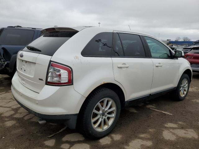 2FMDK38C29BA52703 - 2009 FORD EDGE SEL WHITE photo 3