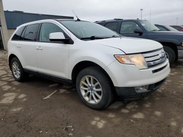 2FMDK38C29BA52703 - 2009 FORD EDGE SEL WHITE photo 4