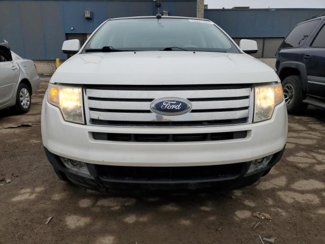 2FMDK38C29BA52703 - 2009 FORD EDGE SEL WHITE photo 5