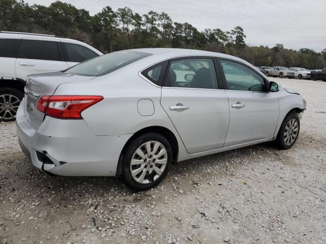 3N1AB7AP1JY280749 - 2018 NISSAN SENTRA S SILVER photo 3