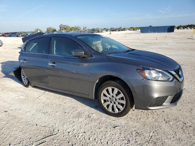 3N1AB7AP9HL707117 - 2017 NISSAN SENTRA S GRAY photo 4