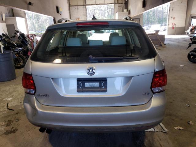 3VWPL7AJ6EM622383 - 2014 VOLKSWAGEN JETTA TDI SILVER photo 6