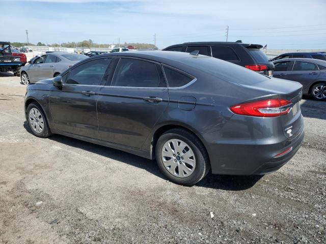 3FA6P0G76LR104124 - 2020 FORD FUSION S GRAY photo 2