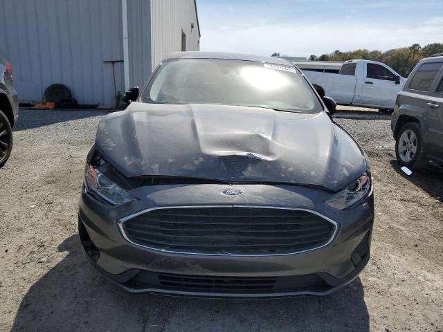 3FA6P0G76LR104124 - 2020 FORD FUSION S GRAY photo 5