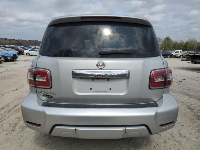 JN8AY2ND3JX001998 - 2018 NISSAN ARMADA SV SILVER photo 6