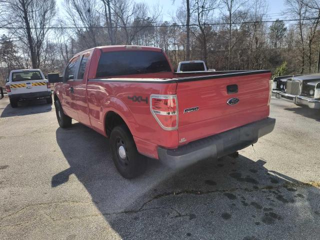 1FTEX1EW0AKA48088 - 2010 FORD F150 SUPER CAB RED photo 3