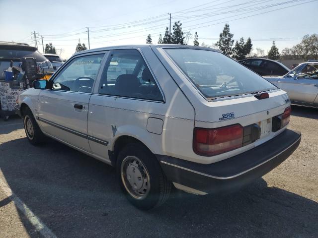 JM1BF2320K0381030 - 1989 MAZDA 323 WHITE photo 2