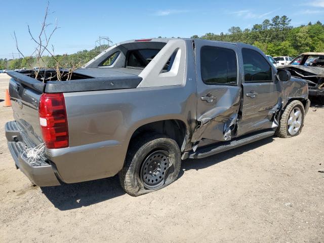 3GNEC22009G240543 - 2009 CHEVROLET AVALANCHE C1500 LT GRAY photo 3