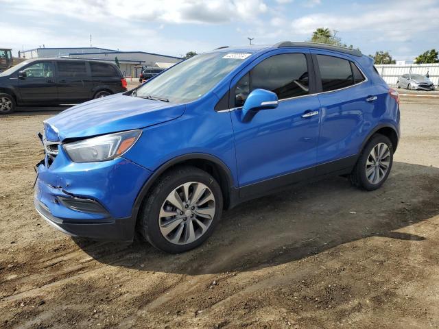 KL4CJASB6JB629311 - 2018 BUICK ENCORE PREFERRED BLUE photo 1