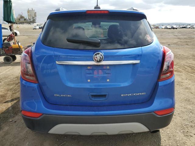 KL4CJASB6JB629311 - 2018 BUICK ENCORE PREFERRED BLUE photo 6