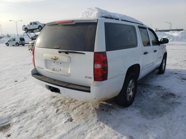 1GNUKHE34AR238693 - 2010 CHEVROLET SUBURBAN K1500 LS WHITE photo 3