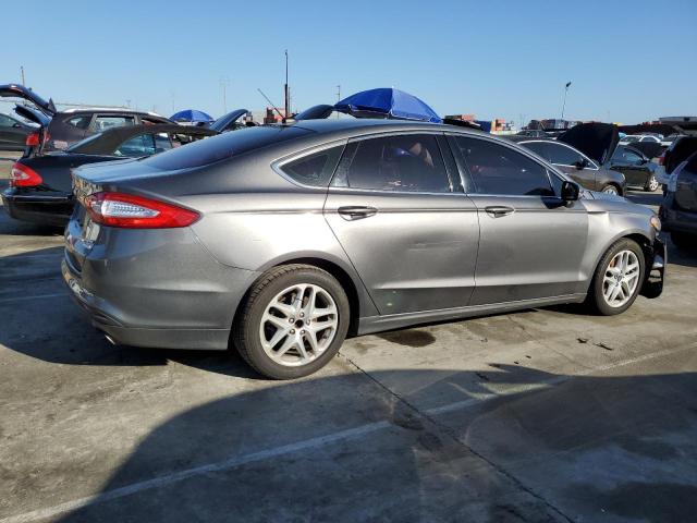 3FA6P0HD9ER392308 - 2014 FORD FUSION SE GRAY photo 3