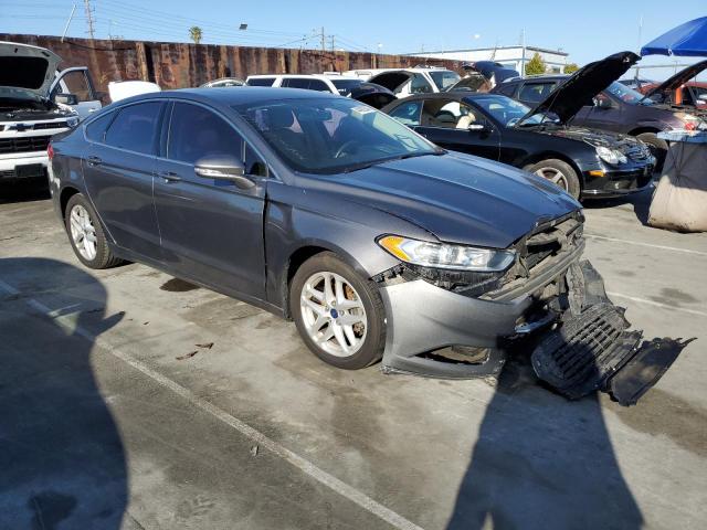 3FA6P0HD9ER392308 - 2014 FORD FUSION SE GRAY photo 4