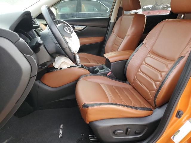 JN8AT2MV0JW323867 - 2018 NISSAN ROGUE S ORANGE photo 7