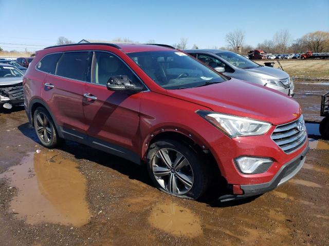 KM8SR4HF6DU031908 - 2013 HYUNDAI SANTA FE LIMITED RED photo 4