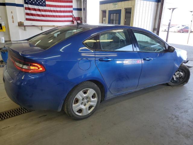 1C3CDFAA4ED738299 - 2014 DODGE DART SE BLUE photo 3