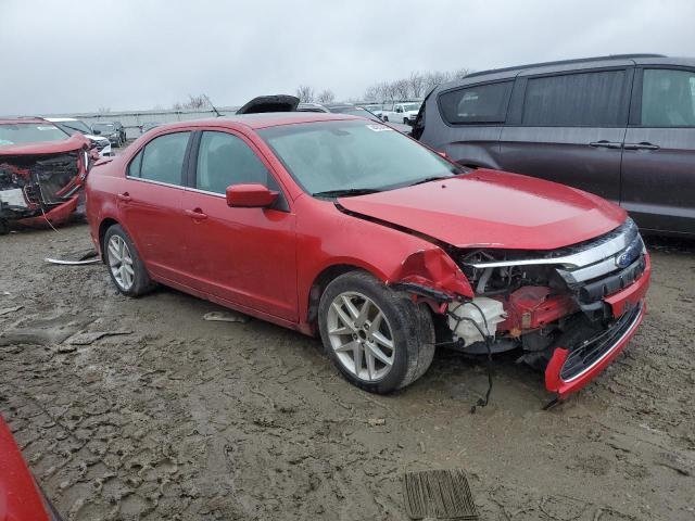 3FAHP0JA4CR224100 - 2012 FORD FUSION SEL RED photo 4