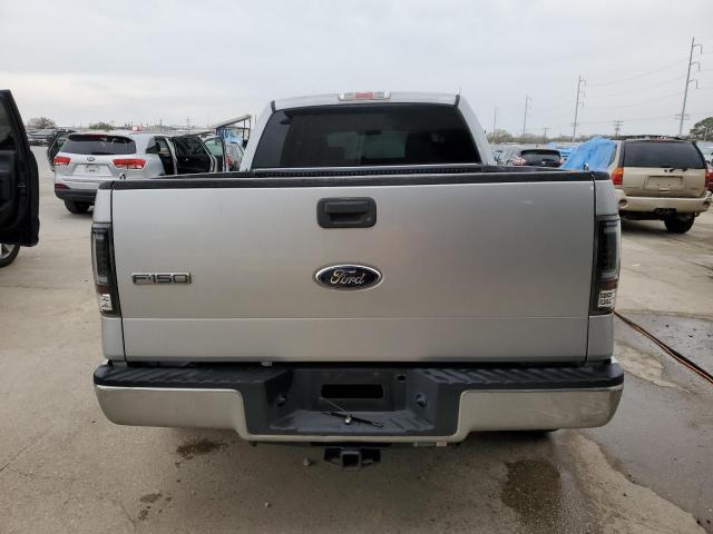 1FTRX12W26NA89978 - 2006 FORD F150 SILVER photo 6