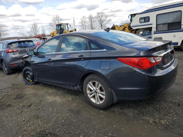 5NPEB4AC3DH601329 - 2013 HYUNDAI SONATA GLS BLUE photo 2