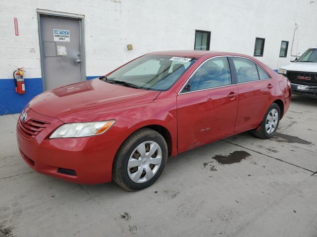 4T1BE46K87U163309 - 2007 TOYOTA CAMRY CE RED photo 1