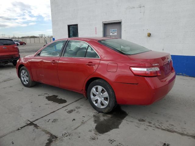 4T1BE46K87U163309 - 2007 TOYOTA CAMRY CE RED photo 2