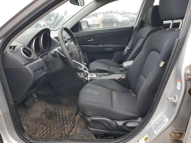 JM1BK344491207340 - 2009 MAZDA 3 S SILVER photo 7