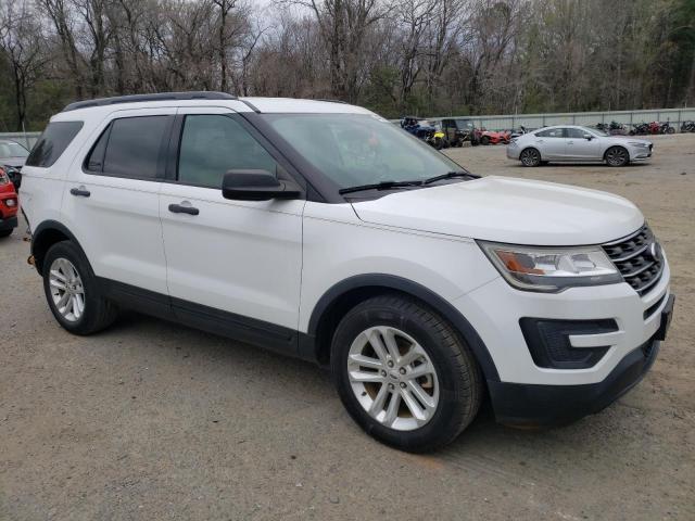 1FM5K7B83HGE27117 - 2017 FORD EXPLORER WHITE photo 4