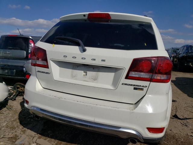 3C4PDCGGXKT803475 - 2019 DODGE JOURNEY CROSSROAD WHITE photo 6