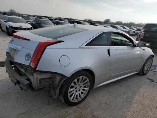 1G6DG1E3XE0107153 - 2014 CADILLAC CTS PERFORMANCE COLLECTION ვერცხლისფერი ფოტო 3