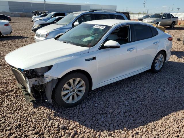 5XXGT4L37JG214549 - 2018 KIA OPTIMA LX WHITE photo 1