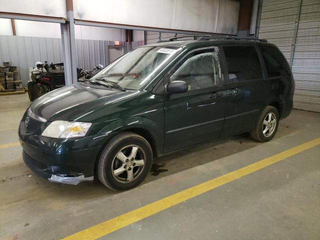 JM3LW28A430335522 - 2003 MAZDA MPV WAGON GREEN photo 1