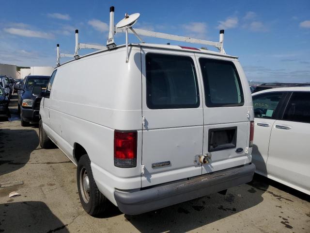 1FTRE14W66HA06442 - 2006 FORD ECONOLINE E150 VAN WHITE photo 2