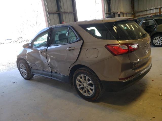 3GNAXREV5JL350955 - 2018 CHEVROLET EQUINOX LS TAN photo 2