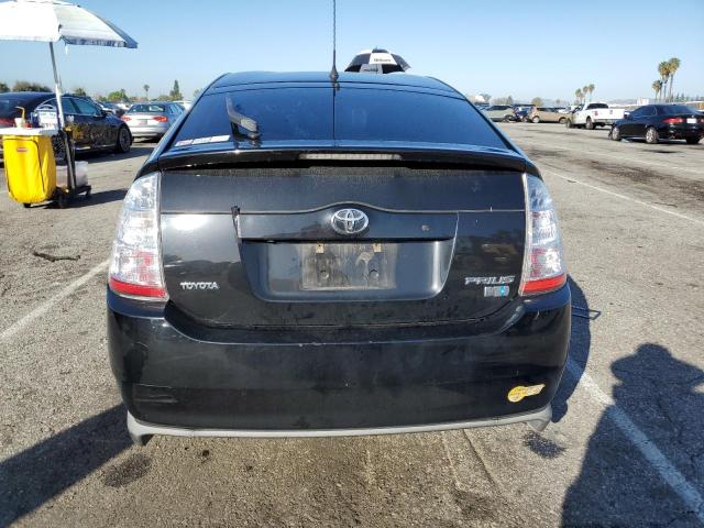 JTDKB20U967082604 - 2006 TOYOTA PRIUS BLACK photo 6