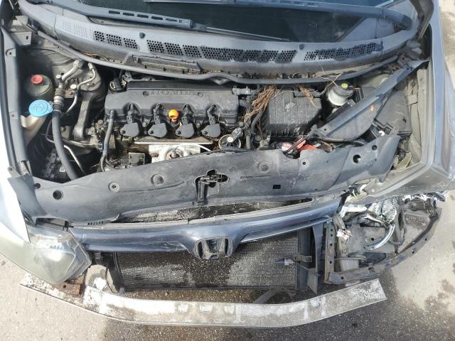 2HGFG118X7H546358 - 2007 HONDA CIVIC EX GRAY photo 11