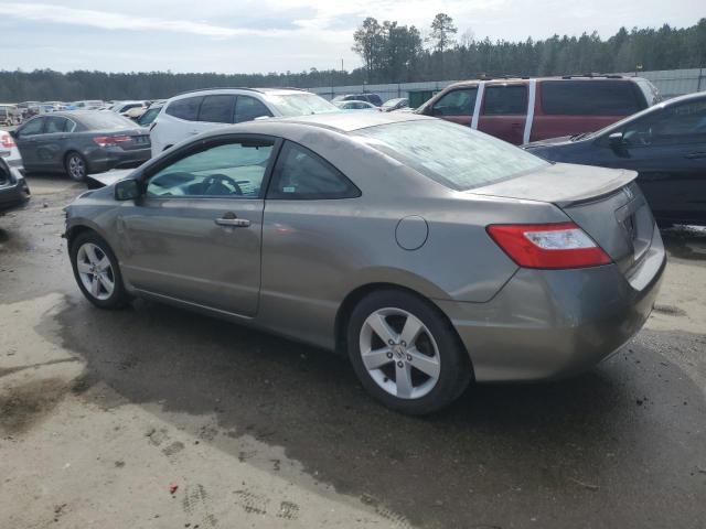 2HGFG118X7H546358 - 2007 HONDA CIVIC EX GRAY photo 2