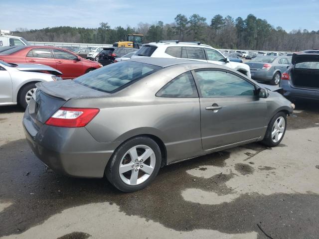 2HGFG118X7H546358 - 2007 HONDA CIVIC EX GRAY photo 3