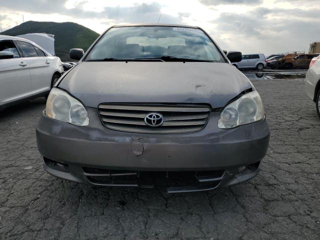 1NXBR32E23Z061593 - 2003 TOYOTA COROLLA CE GRAY photo 5