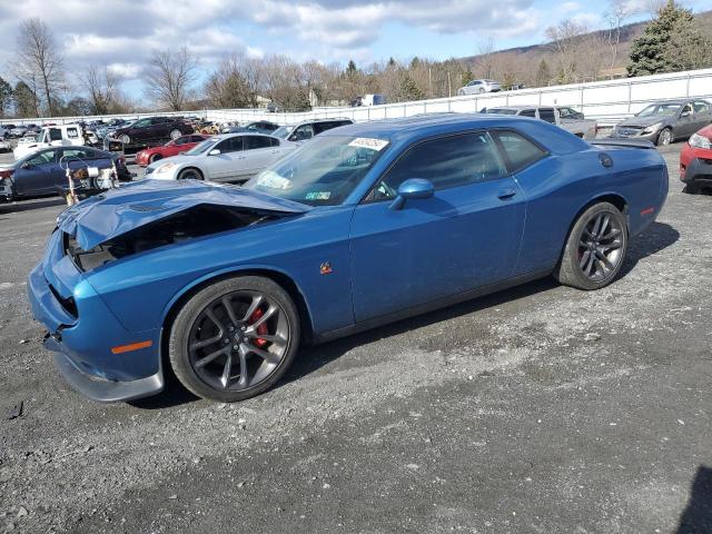2C3CDZFJ7LH179387 - 2020 DODGE CHALLENGER R/T SCAT PACK BLUE photo 1