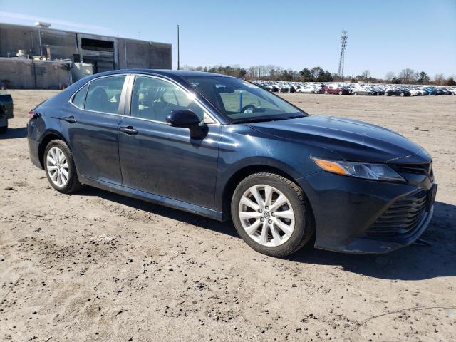 4T1B11HK6KU768171 - 2019 TOYOTA CAMRY L BLUE photo 4