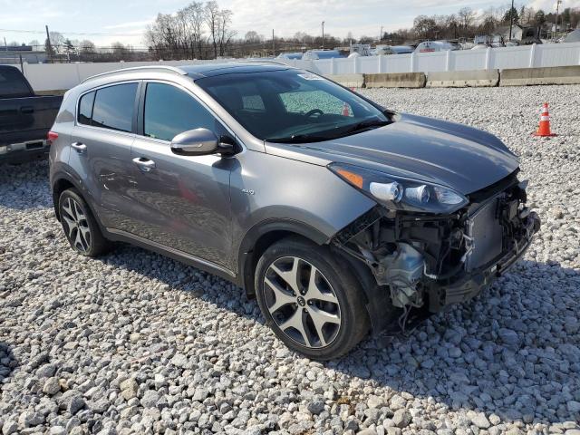 KNDPRCA66H7157575 - 2017 KIA SPORTAGE SX SILVER photo 4