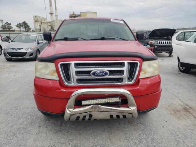 1FTRX12WX6FA69956 - 2006 FORD F150 RED photo 5