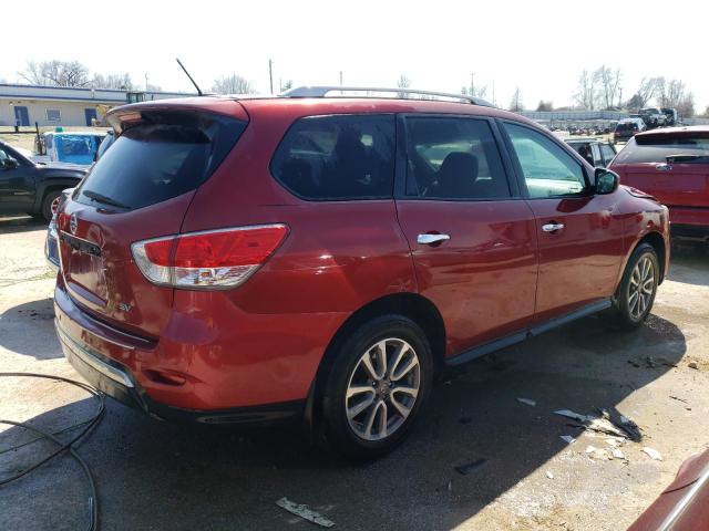 5N1AR2MN1DC681359 - 2013 NISSAN PATHFINDER S 栗色 照片 3