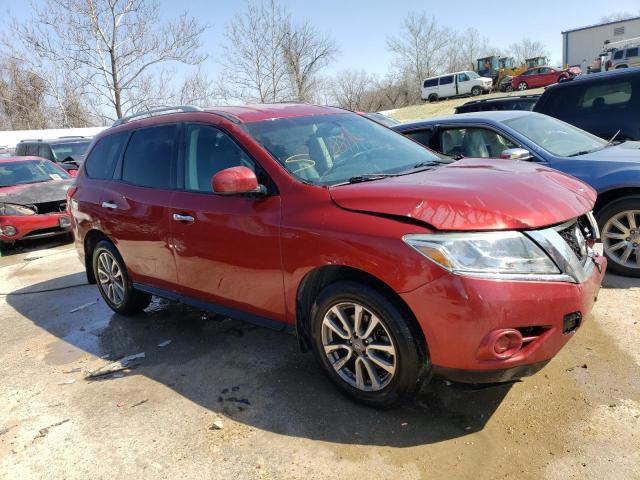 5N1AR2MN1DC681359 - 2013 NISSAN PATHFINDER S 栗色 照片 4