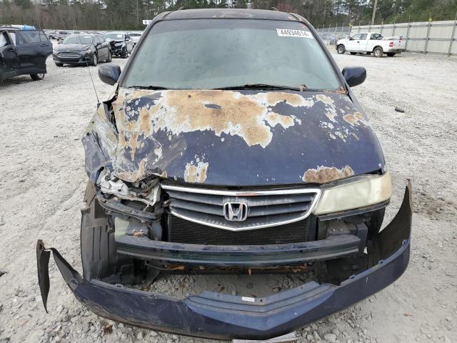 5FNRL18854B149994 - 2004 HONDA ODYSSEY EX BLUE photo 5