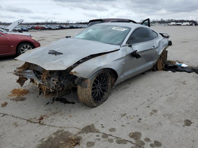 1FA6P8CF7M5135639 - 2021 FORD MUSTANG GT SILVER photo 1