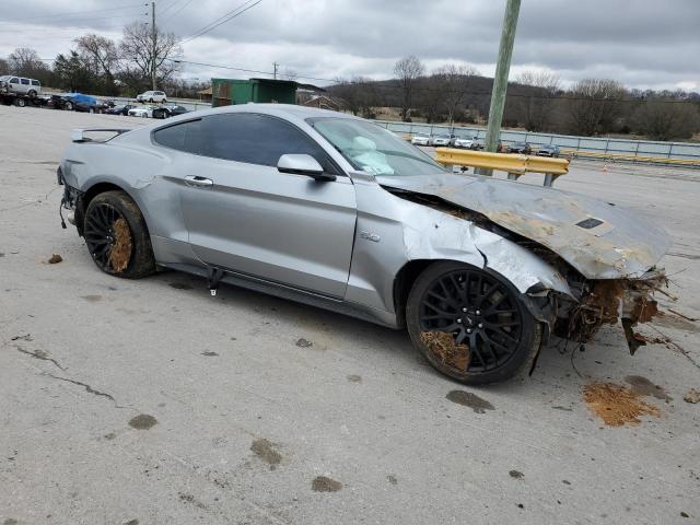 1FA6P8CF7M5135639 - 2021 FORD MUSTANG GT SILVER photo 4