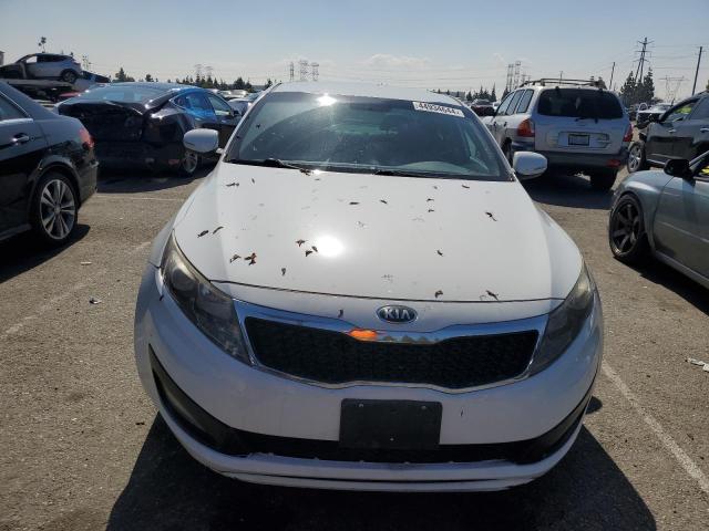 5XXGN4A71DG252279 - 2013 KIA OPTIMA EX WHITE photo 5