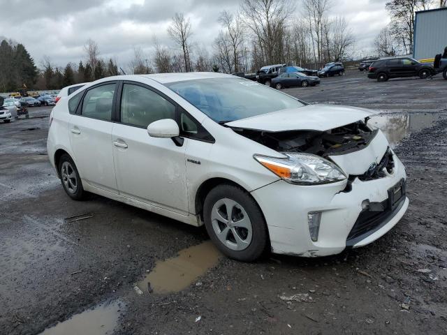 JTDKN3DU3E0362209 - 2014 TOYOTA PRIUS WHITE photo 4