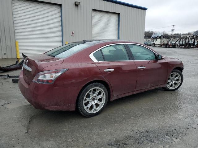 1N4AA5AP7DC836733 - 2013 NISSAN MAXIMA S RED photo 3